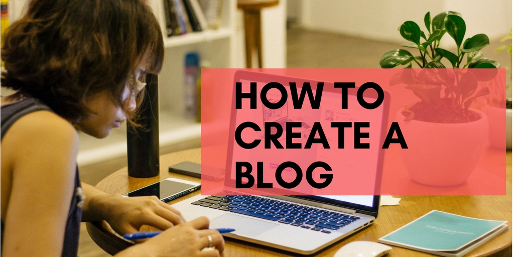 How to create a blog