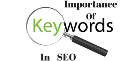 IMPORTANCE OF KEYWORDS IN SEO